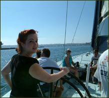Amanda sailing