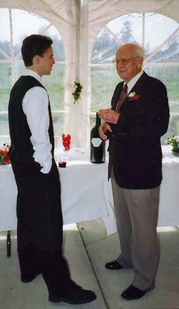 Terry and his grandfather Ken