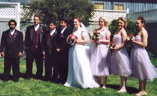 The wedding party